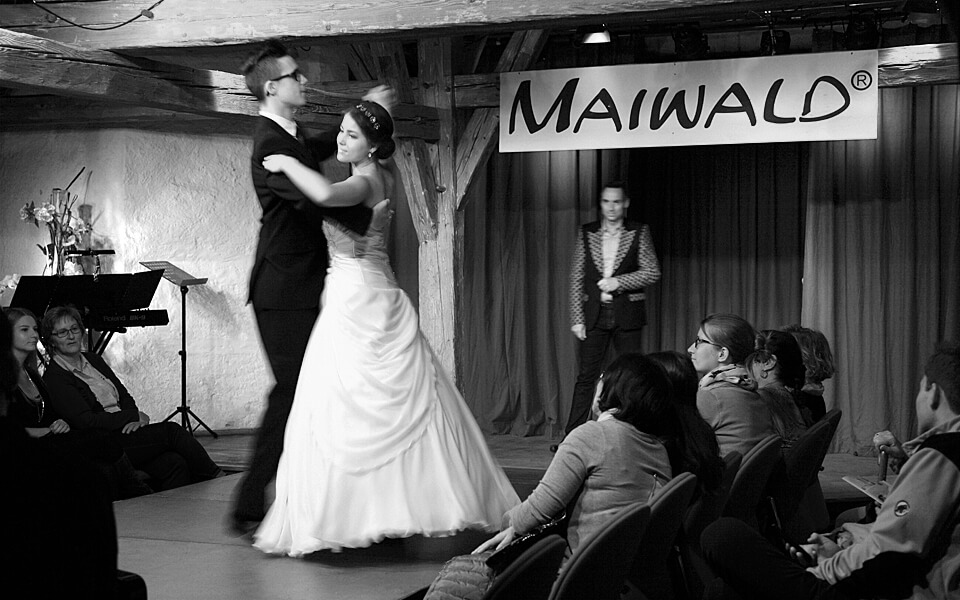 Tanzshow auf der Hochzeitsmesse im Wasserschloss Klaffenbach Chemnitz